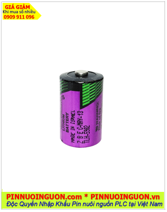 Tadiran TLH-5902; Pin nuôi nguồn Tadiran TLH-5902 1/2AA 1200mAh 3.6v (loại chịu nhiệt cao đến 125°C)